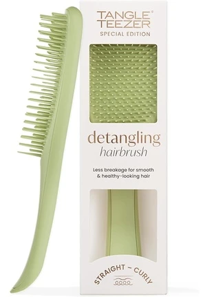 Tangle Teezer Ultimate Detangler Hair Matte Olive Žalias