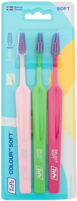 TePe Colour Soft Dantų šepetėlis