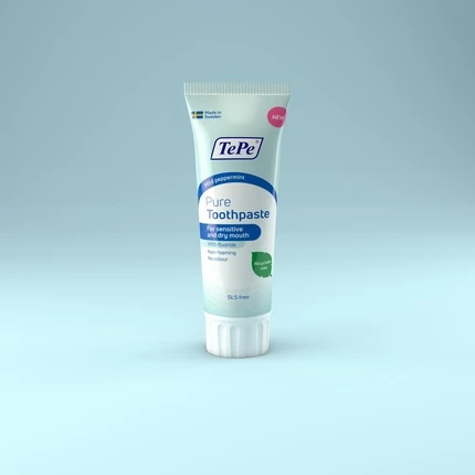 TePe Dantų pasta su grynu fluoru, 75 ml