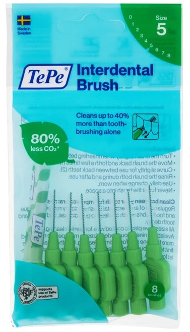 TEPE original žalias size 5 0,8mm 8szt