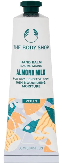 The Body Shop Almond Milk Hand Balm migdolų pieno rankų balzamas, 30 ml