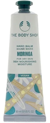 The Body Shop Moringa Hand Balm moringų rankų balzamas, 30 ml