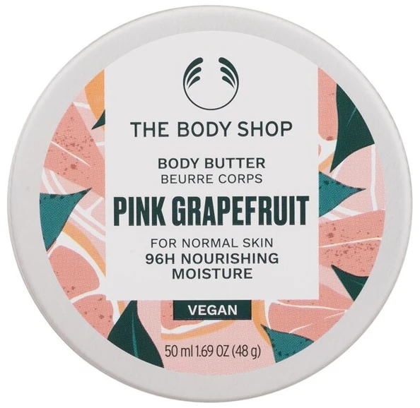 The Body Shop Rožinė Grapefruit Body Butter kūno sviestas, 50 ml