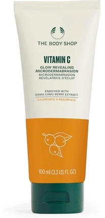 „The Body Shop“ švytinti mikrodermabrazija su vitaminu C, 100 ml