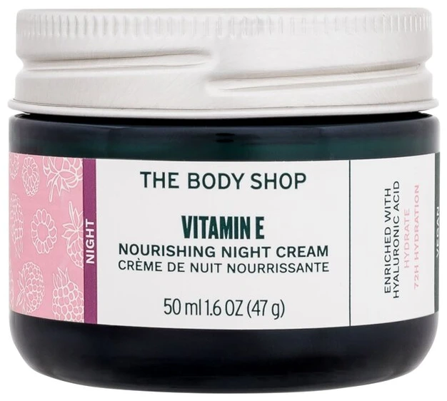 „The Body Shop“ vitamino E naktinis kremas, 50 ml