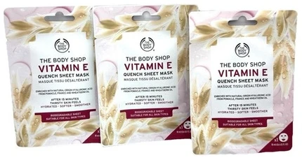 The Body Shop Vitamin E lakštinė kaukė 18ml