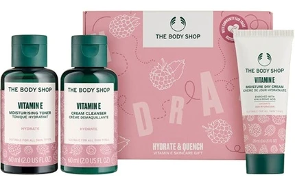 „The Body Shop“ vitamino E odos priežiūros dovanų rinkinys