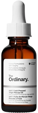 The Ordinary 100% Cold-Pressed Virgin Marula Oil šalto spaudimo marula aliejus odai ir plaukams, 30 ml