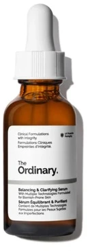 The Ordinary Balancing & Gaivinantis Serum skaistinantis serumas į dėmes linkusiai veido odai, 30 ml