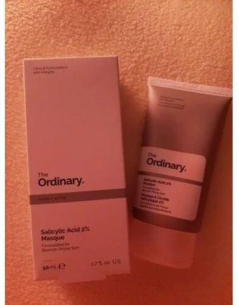 The Ordinary Salicylic Acid 2% Masque valomoji veido kaukė su salicilo rūgštimi, 50 ml
