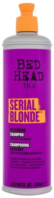 Tigi Bed Head Tigi Bh21 Serial Skirtas šviesiems plaukams tonuojantis šampūnas 400ml