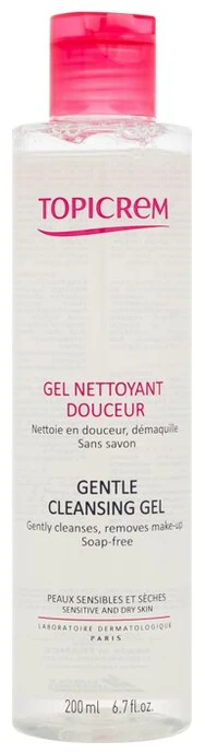 Topicrem Gentle Cleansing Gel Dušo želė unisex, 200 ml