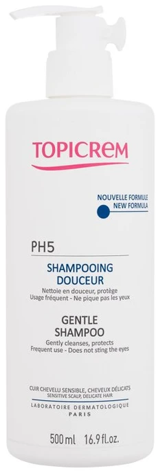 Topicrem PH5 Gentle Šampūnas švelniai valantis šampūnas, 500 ml