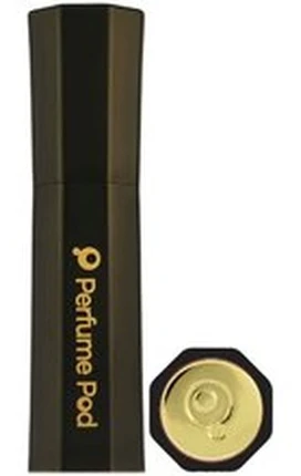 Travalo Perfume Pod Flora Juodas pildomas kvepalų buteliukas (atomaizeris), 5 ml
