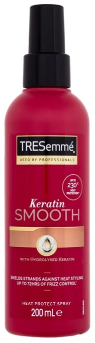 TRESemmé Keratin Smooth Heat Protect Purškiklis For Heat Hairstyling moterims, 200 ml