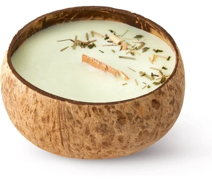 Tropicandle Tropikalia Candle in Coconut - lemongrass & ginger
