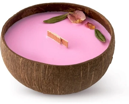 Tropicandle Tropikalia Candle in Coconut - rose