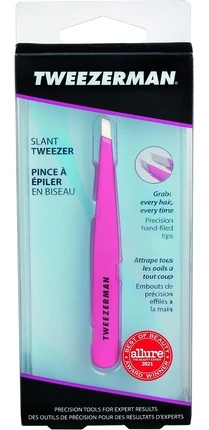 Pincetas Tweezerman Slant Rožinė