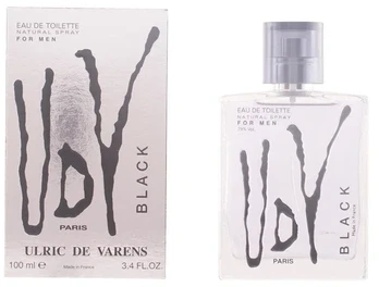Ulric De Varens Juodas Vyrų tualetinis vanduo purškiklis 100ml