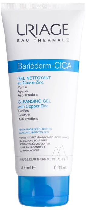 "Uriage Bariéderm-Cica" prausimosi gelis 200ml