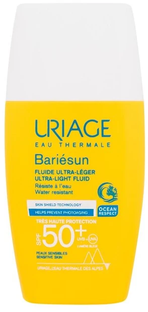 Uriage Bariesun Ultra-Light Fluid SPF 50+ apsauginis fluidas veidui, 30 ml