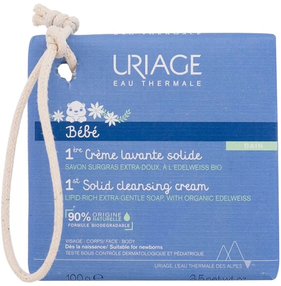Uriage Bébé 1st kietas valomasis kreminis muilas