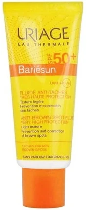 Uriage Bariésun Anti-Brown Spot Fluid SPF 50+ apsauginis fluidas nuo saulės, 40 ml