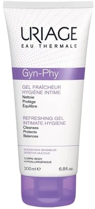 "Uriage Gyn-Phy" intymios higienos gaivinamasis gelis 200ml