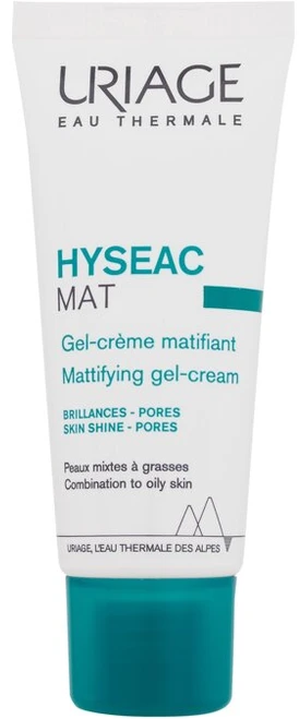 Uriage Hyséac Mat Matifying Gel-Kreminis matinis veido gelis-kremas, 40 ml