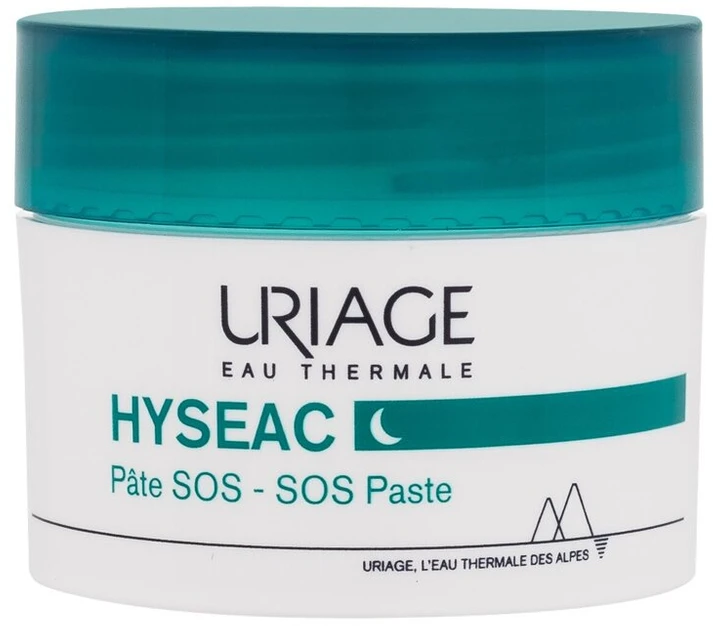 Uriage Hyséac Pâte Sos Paste-Local Skin-Care veido pasta riebiai ir probleminei odai, 15 g