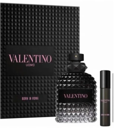 Set Valentino: Born In Roma Eau De Toilette For Men, 100 ml + Born In Roma Eau De Toilette For Men, 10 ml