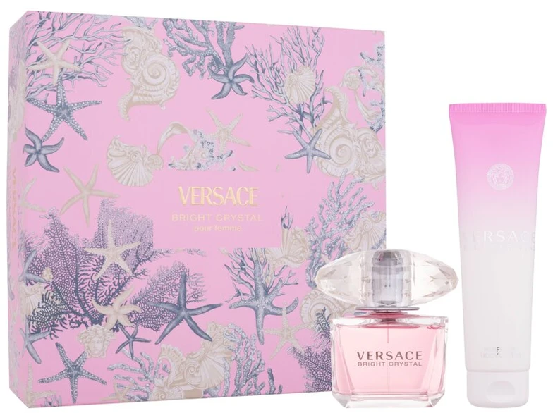 Kvepalų rinkinys moterims Versace Bright Crystal (EDT, 90 + kūno losjonas, 100 ml)