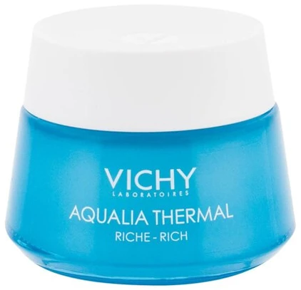 Vichy Aqualia Thermal Rich 48H Hydration drėkinamasis veido kremas sausai odai, 50 ml