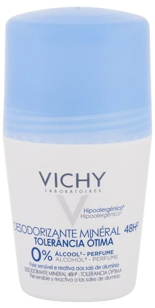 Rutulinis mineralinis dezodorantas Vicy, 50 ml, hipoalerginis