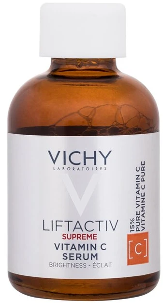 Vichy Liftactiv Supreme Vitamin C Serum skaistinantis serumas veidui, 20 ml