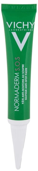 Vichy Normaderm S.O.S Acne Rescue Spot Corrector Kreminis naktinis kremas nuo spuogų, 20 ml