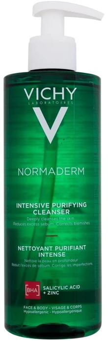 Veido gelis moterims Vichy Normaderm, 400 ml
