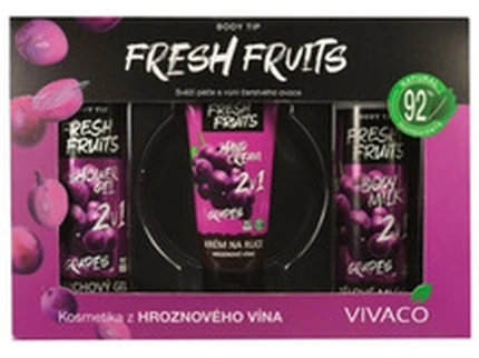 Vivaco Gift Box Of Cosmetics With Grape Wine