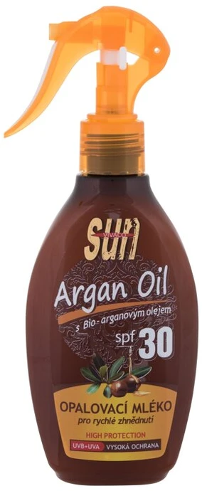 Vivaco Sun Vital Argan Bronz SPF apsauginis losjonas, skatinantis greitesnį įdegį, 200 ml