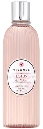 Vivian Gray Newcos VIVANEL dušo želė Lotus & Rose, 300 ml
