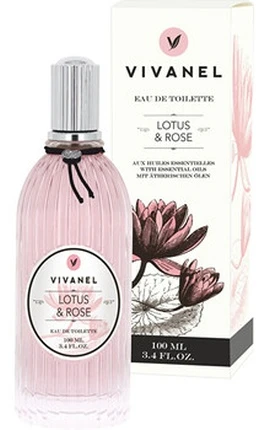 Vivian Gray Tualetinis vanduo „Lotus & Rose“ (tualetinis vanduo)