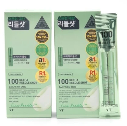 Vt Cosmetics Veido serumas VT 100 Reti-A Reedle Shot 10x2ml