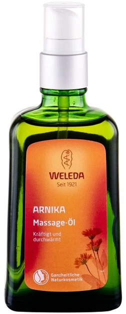 Weleda masažinis aliejus su arnika, 100 ml