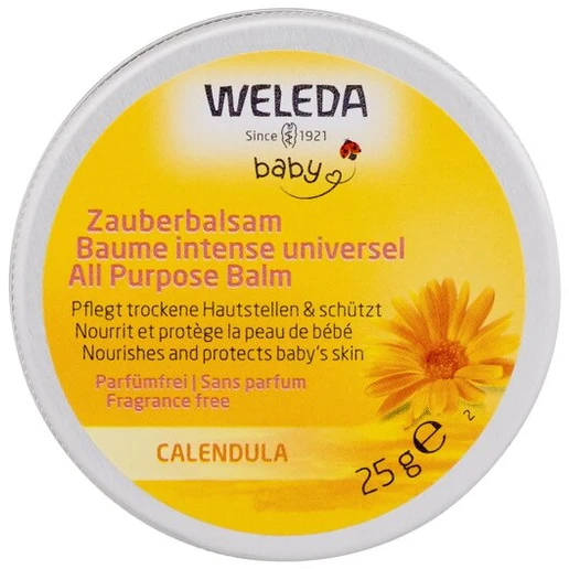 Weleda Baby Calendula All-in-One Balzamas Kūno balzamas vaikams, 25 g