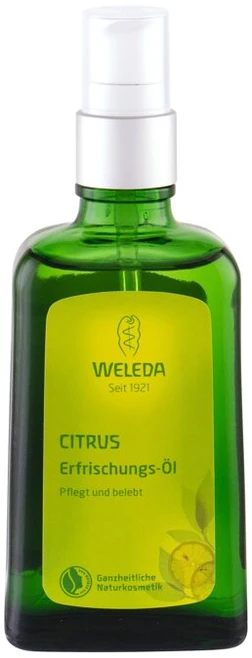 Weleda Citrus gaivinančiojo kūno aliejaus moterims, 100 ml