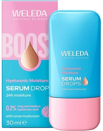 Weleda Drėkinamasis veido serumas su hialurono rūgšties drėkinimu (serumo lašai) 30 ml