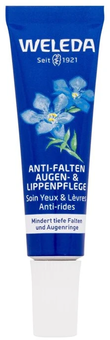 Weleda Mėlyna Gentian & Edelweiss Contouring Eye & Lip Kreminis Paakių kremas