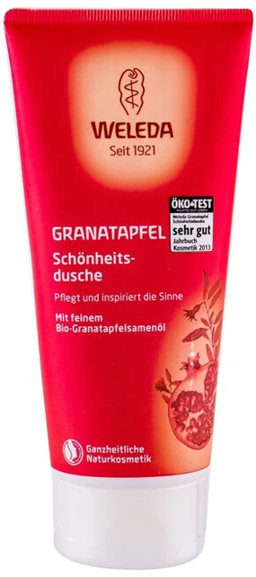 Weleda Inspire Pomegranate Creamy kūno prausiklis, 200 ml