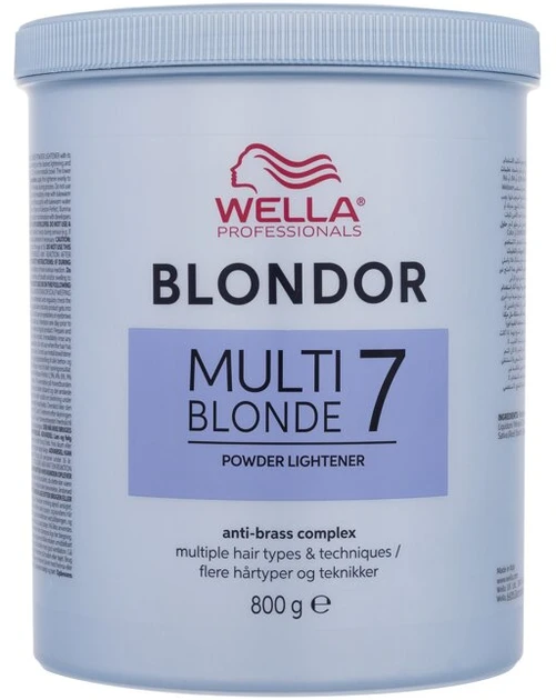 Wella Lightening powder Blondor Multi Skirtas šviesiems plaukams (Powder Lightener) 800g
