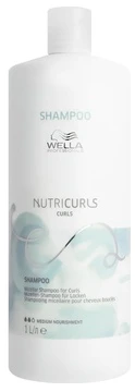 Wella Nutricurls Champú Micelar Cabello Con Rizos y Ondas, 1000 ml
